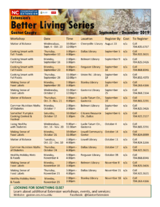 Better living series program listing.