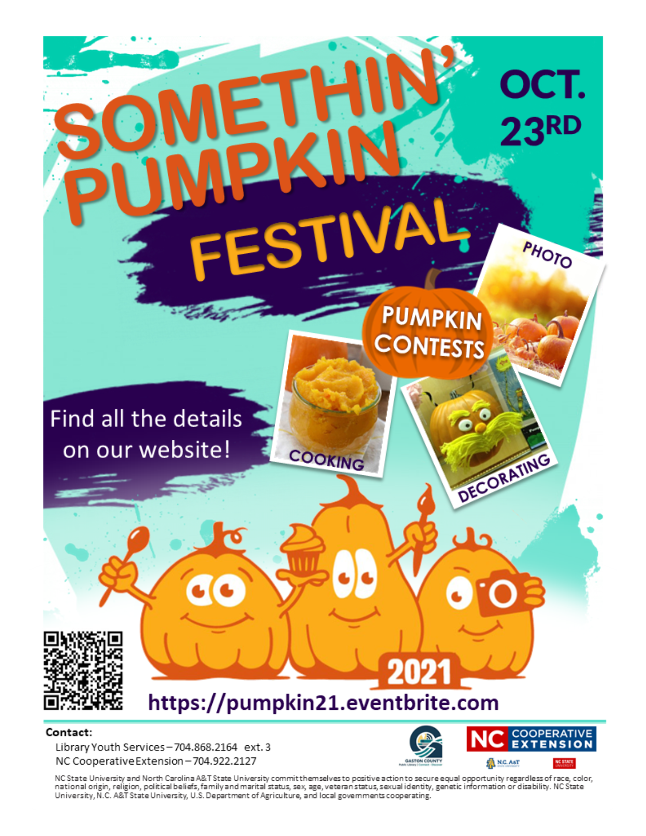 Somethin' Pumpkin Festival Poster