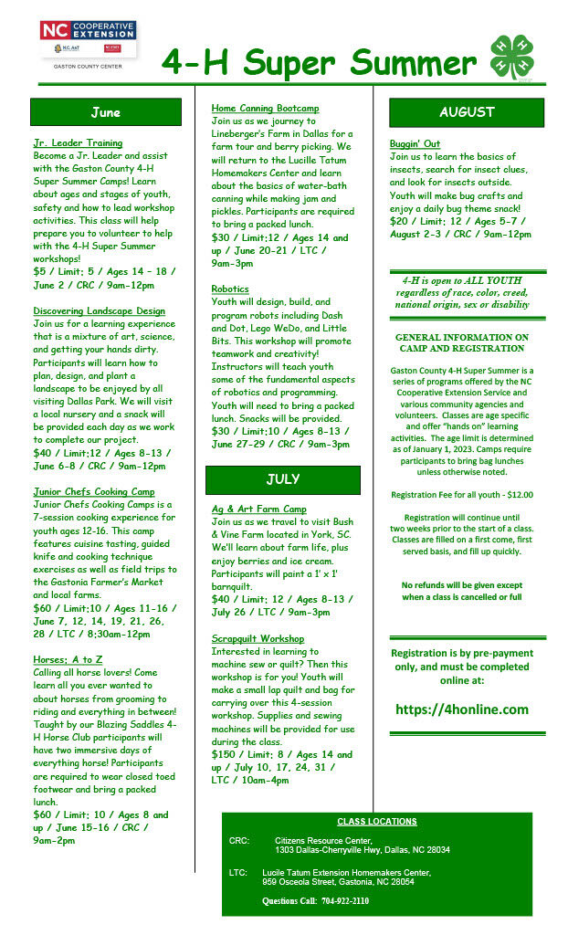 4-H Super Summer
