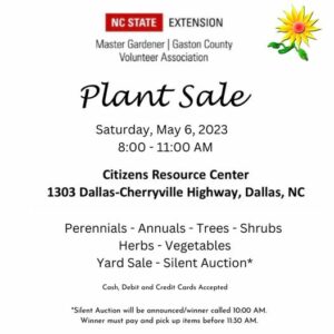Cover photo for Dont' Miss the Extension Master Gardner Plant Sale!