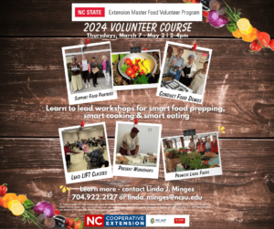 2024 Volunteer Course for Extension Master Food Volunteer Program